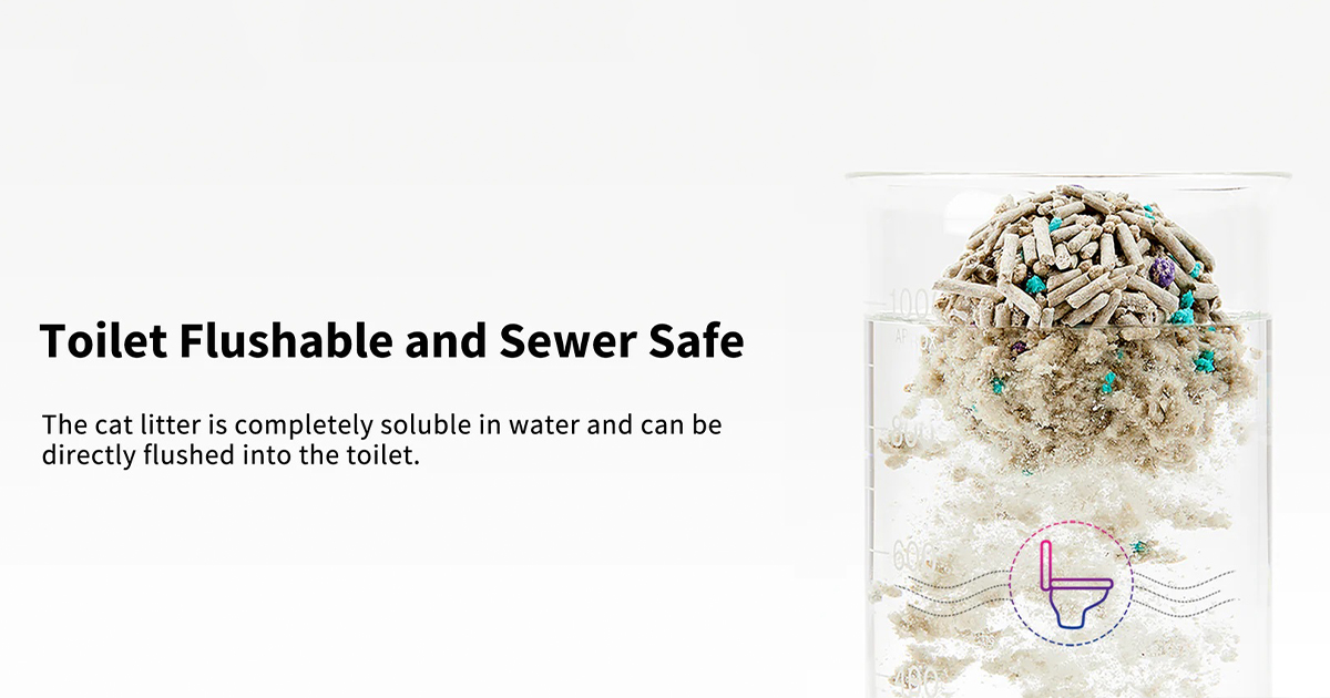 PETKIT Flushable Clumping Cat Litters