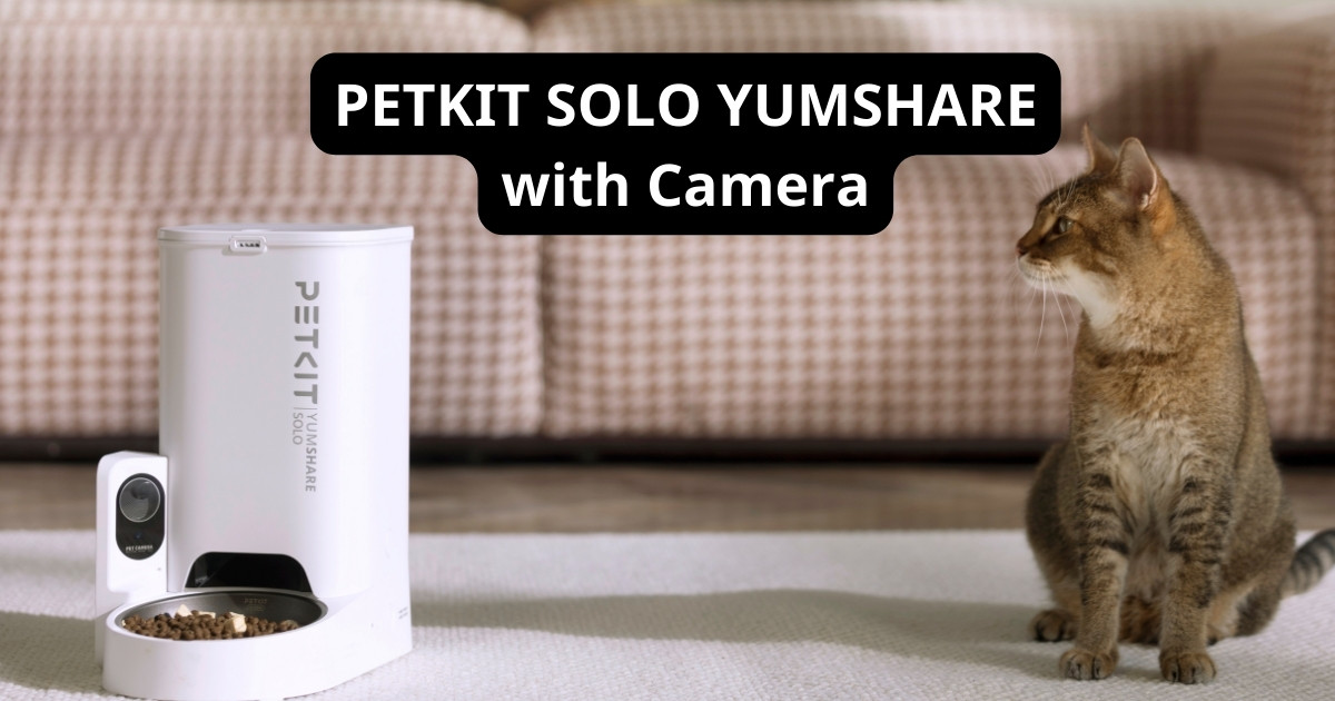 Petkit Solo YumShare Automatic Pet Feeder with Camera