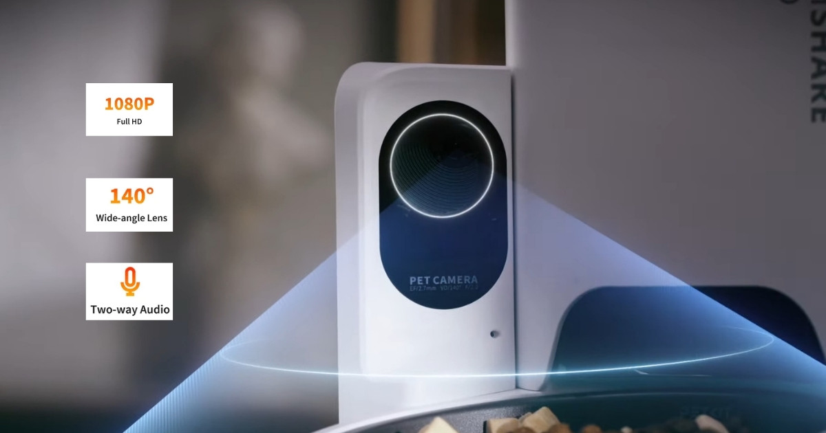 Petkit Solo YumShare Automatic Pet Feeder with Camera